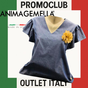 Блуза Anima Gemella, 97% памук, размер S, Италия